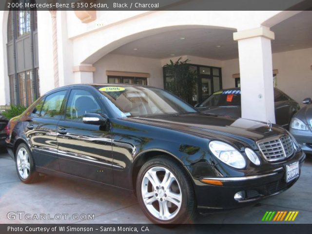 2006 Mercedes-Benz E 350 Sedan in Black