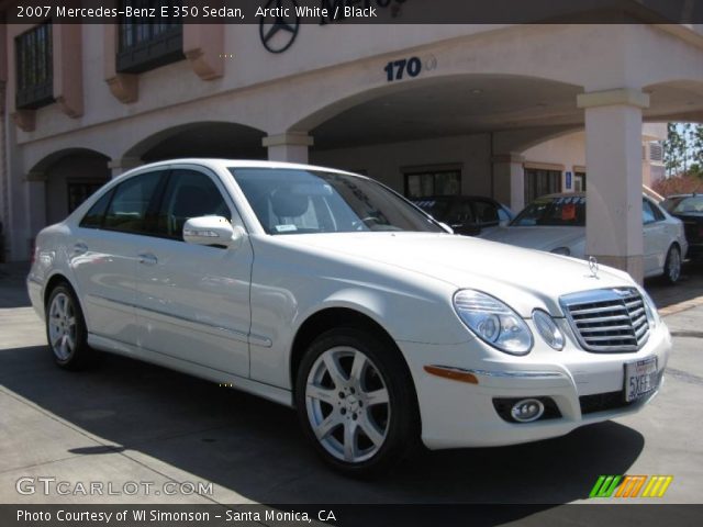 2007 Mercedes-Benz E 350 Sedan in Arctic White