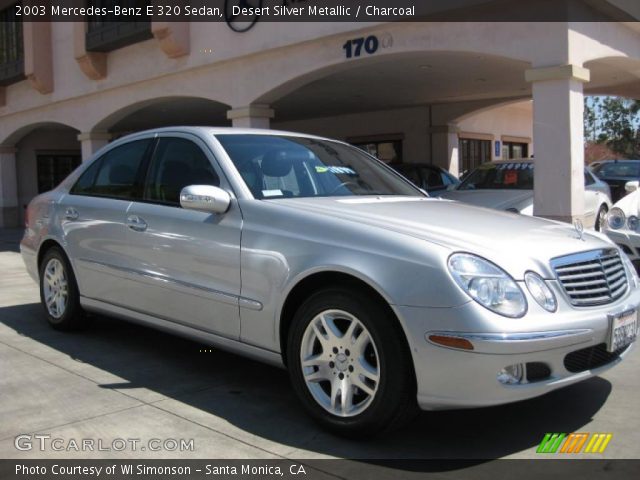 2003 Mercedes-Benz E 320 Sedan in Desert Silver Metallic