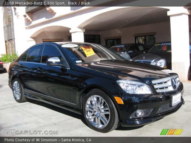 2008 Mercedes-Benz C 300 Sport in Black