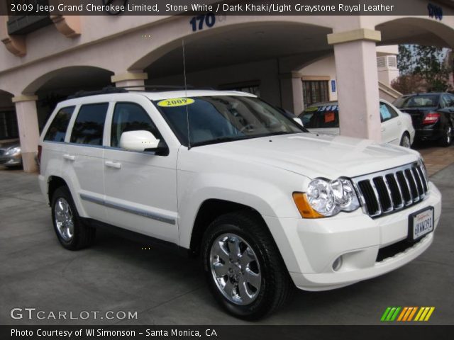 2009 Jeep Grand Cherokee Limited in Stone White