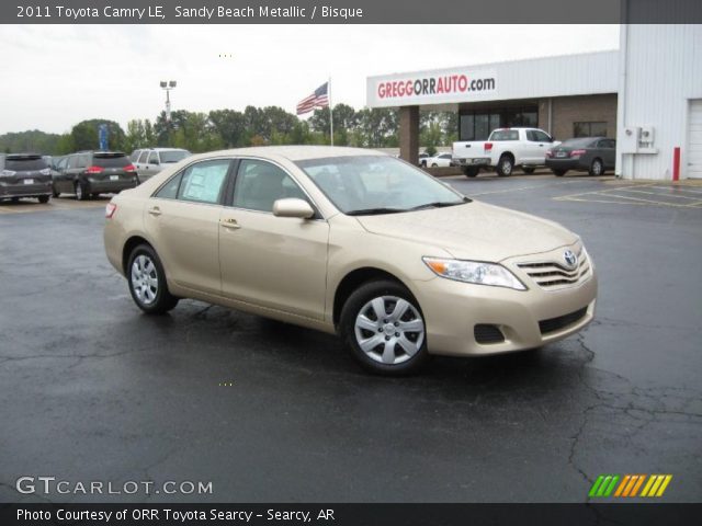 2011 Toyota Camry LE in Sandy Beach Metallic