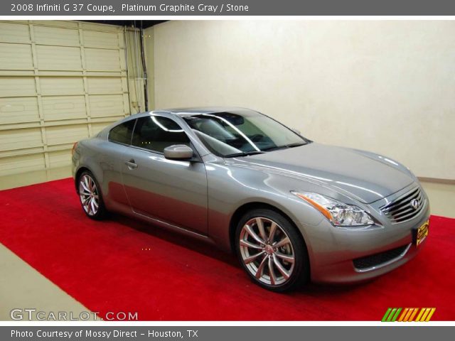 2008 Infiniti G 37 Coupe in Platinum Graphite Gray