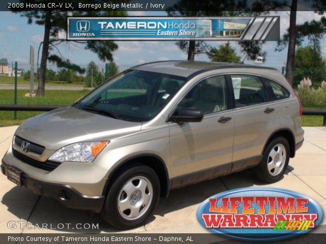 2008 Honda CR-V LX in Borrego Beige Metallic