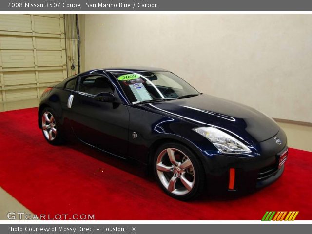 2008 Nissan 350Z Coupe in San Marino Blue