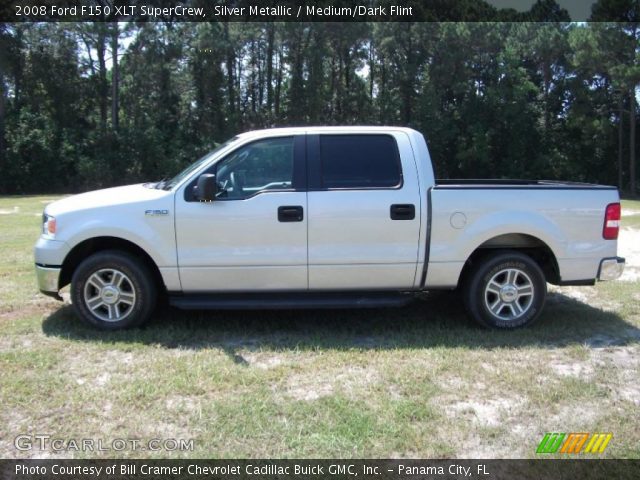 2008 Ford F150 XLT SuperCrew in Silver Metallic