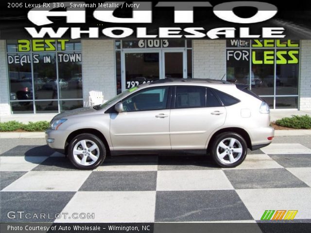2006 Lexus RX 330 in Savannah Metallic