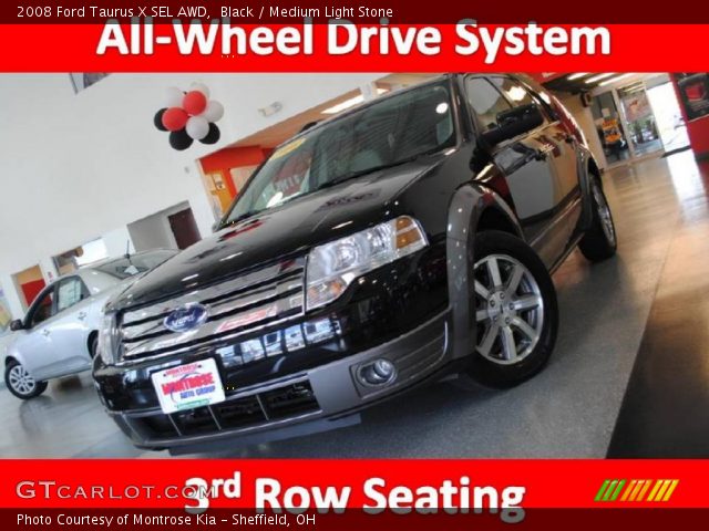 2008 Ford Taurus X SEL AWD in Black