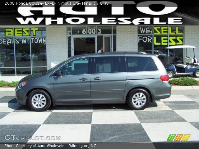 2008 Honda Odyssey EX-L in Nimbus Gray Metallic
