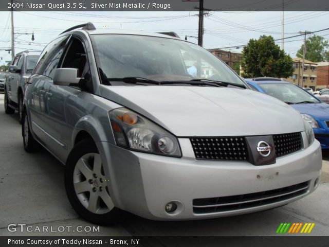 2004 Nissan Quest 3.5 SL in Silver Mist Metallic