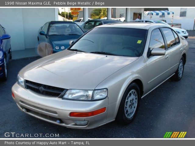 1998 Nissan Maxima GLE in Pebble Beige Metallic