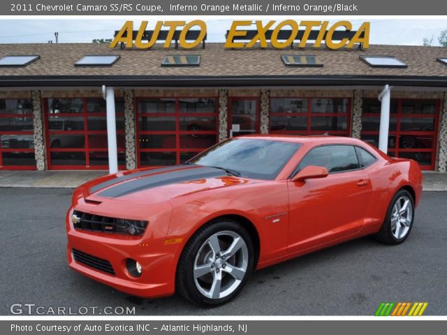 2011 Chevrolet Camaro SS/RS Coupe in Inferno Orange Metallic