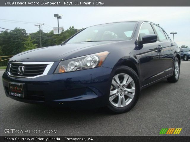 2009 Honda Accord LX-P Sedan in Royal Blue Pearl