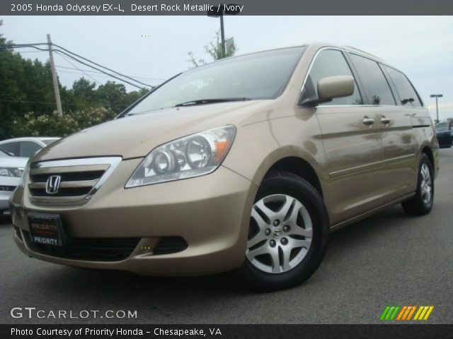 Desert rock metallic honda odyssey