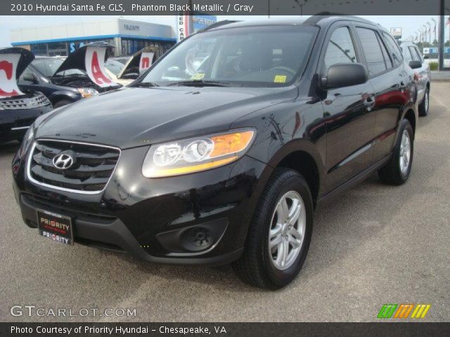 2010 Hyundai Santa Fe GLS in Phantom Black Metallic
