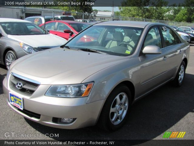 2006 Hyundai Sonata LX V6 in Golden Beige