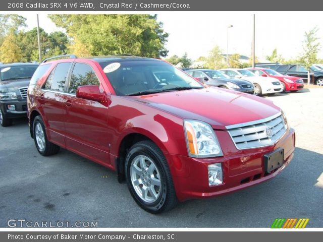 2008 Cadillac SRX 4 V6 AWD in Crystal Red
