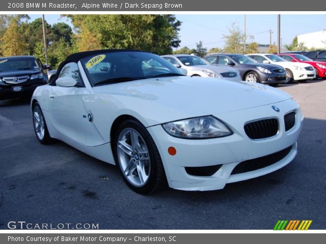 2008 BMW M Roadster in Alpine White