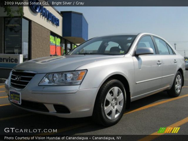 2009 Hyundai Sonata GLS in Bright Silver