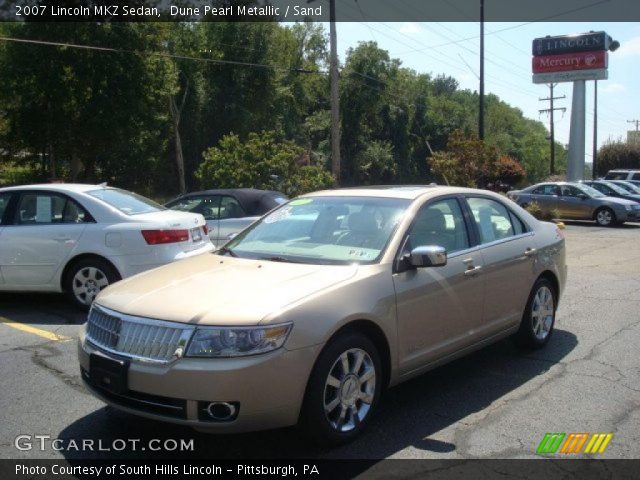 2007 Lincoln MKZ Sedan in Dune Pearl Metallic