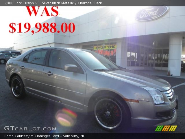 2008 Ford Fusion SE in Silver Birch Metallic