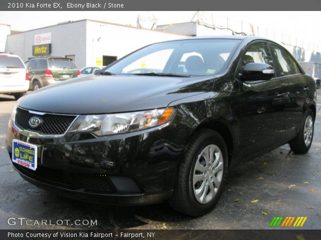 2010 Kia Forte EX in Ebony Black