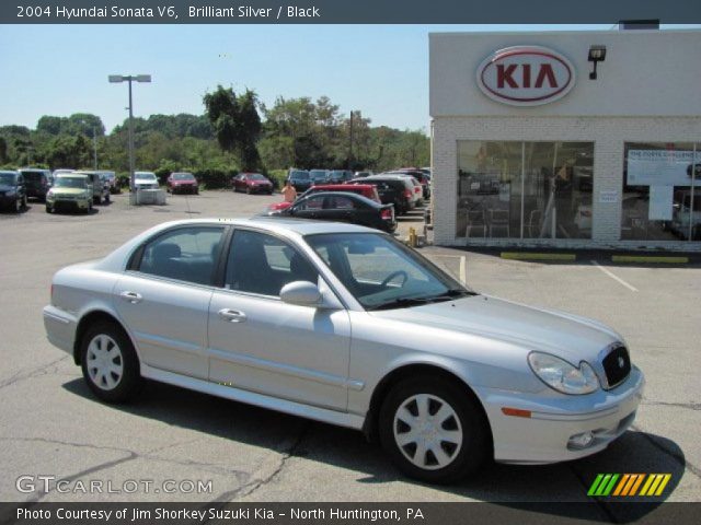 2004 Hyundai Sonata V6 in Brilliant Silver