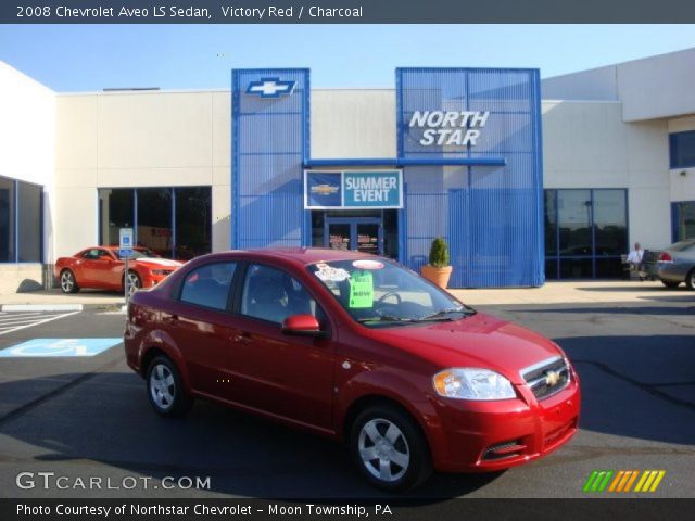 2008 Chevrolet Aveo LS Sedan in Victory Red