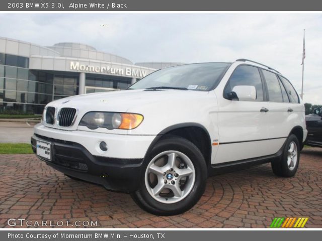 2003 BMW X5 3.0i in Alpine White