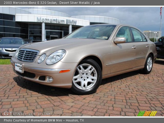 2003 Mercedes-Benz E 320 Sedan in Desert Silver Metallic