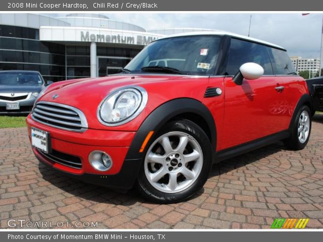 2008 Mini Cooper Hardtop in Chili Red
