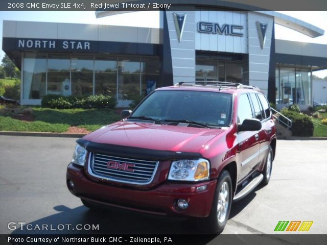 2008 GMC Envoy SLE 4x4 in Red Jewel Tintcoat