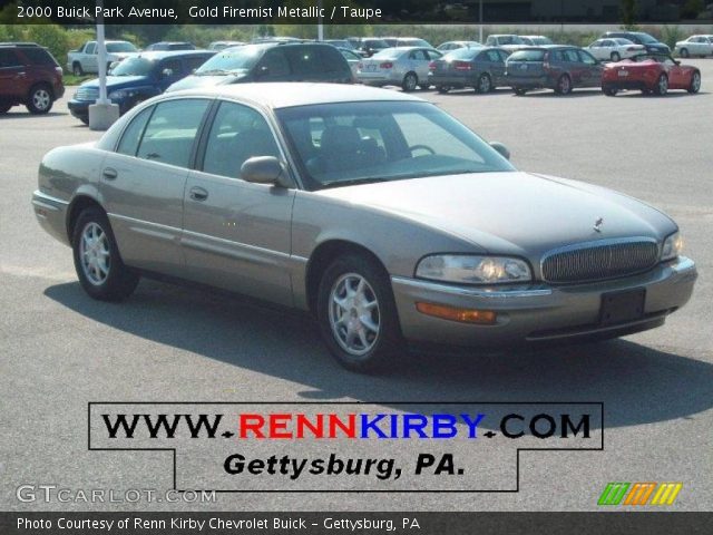 2000 Buick Park Avenue  in Gold Firemist Metallic