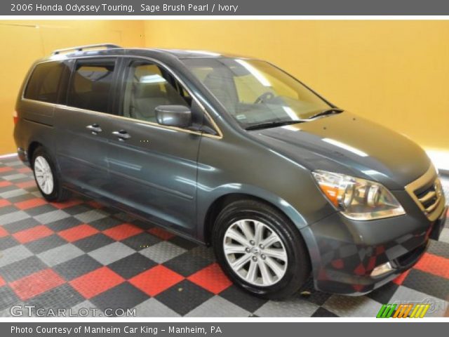 2006 Honda Odyssey Touring in Sage Brush Pearl