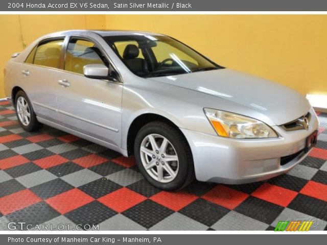 2004 Honda Accord EX V6 Sedan in Satin Silver Metallic