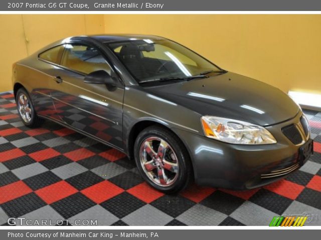 2007 Pontiac G6 GT Coupe in Granite Metallic