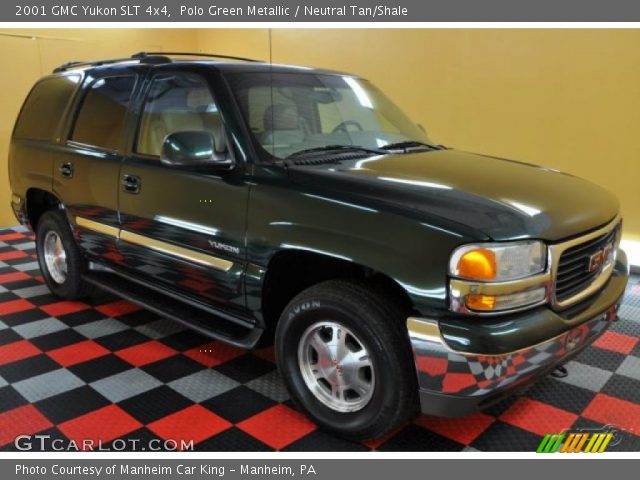 2001 GMC Yukon SLT 4x4 in Polo Green Metallic
