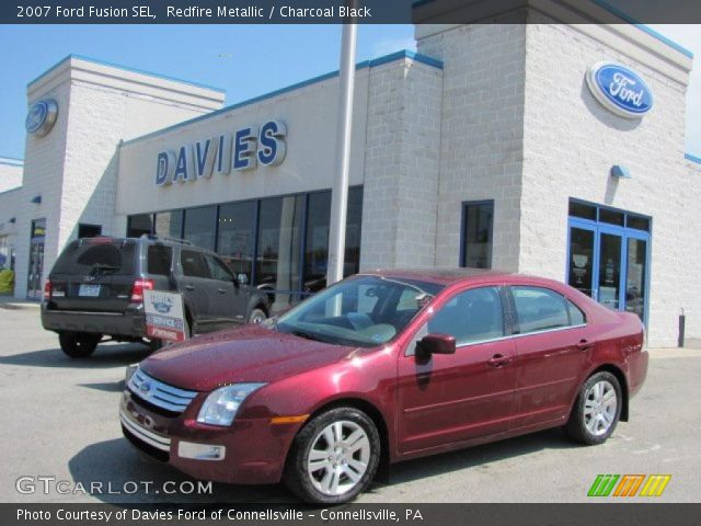 2007 Ford Fusion SEL in Redfire Metallic