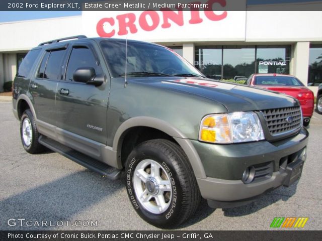 2002 Ford Explorer XLT in Estate Green Metallic
