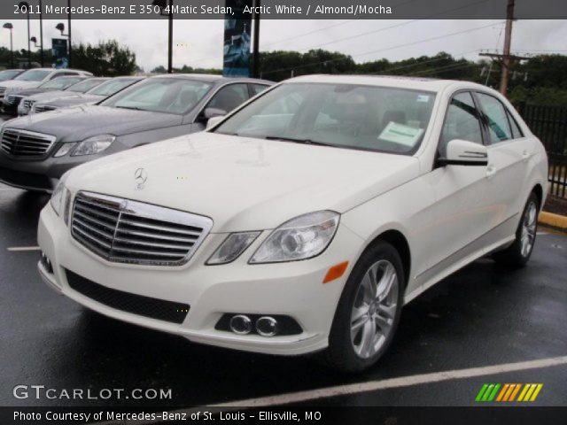 2011 Mercedes-Benz E 350 4Matic Sedan in Arctic White