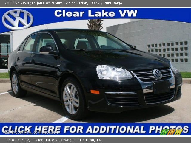 2007 Volkswagen Jetta Wolfsburg Edition Sedan in Black