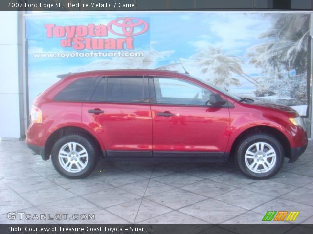 2007 Ford Edge SE in Redfire Metallic
