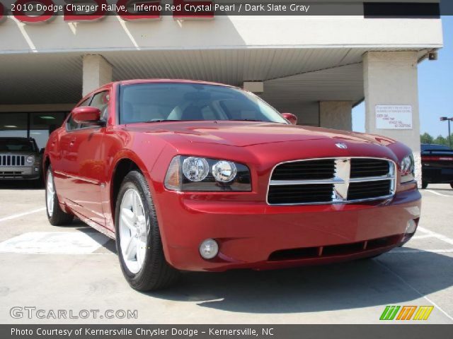 2010 Dodge Charger Rallye in Inferno Red Crystal Pearl