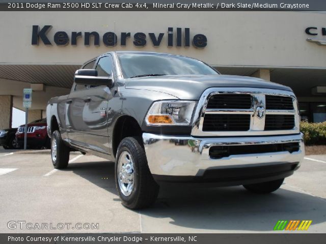 2011 Dodge Ram 2500 HD SLT Crew Cab 4x4 in Mineral Gray Metallic