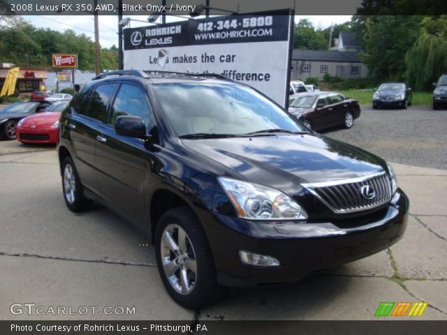 2008 Lexus RX 350 AWD in Black Onyx