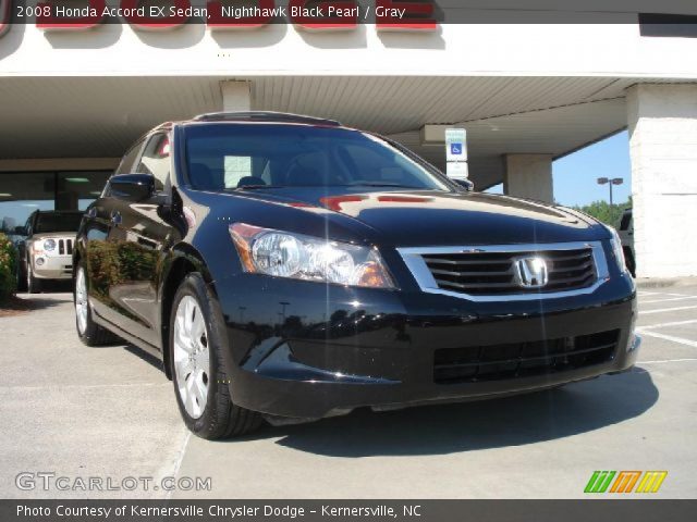 2008 Honda Accord EX Sedan in Nighthawk Black Pearl