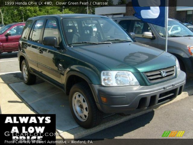 Green 1999 honda crv #7