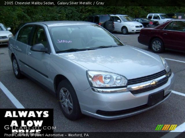 2005 Chevrolet Malibu Sedan in Galaxy Silver Metallic