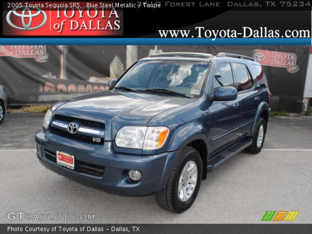2005 Toyota Sequoia SR5 in Blue Steel Metallic