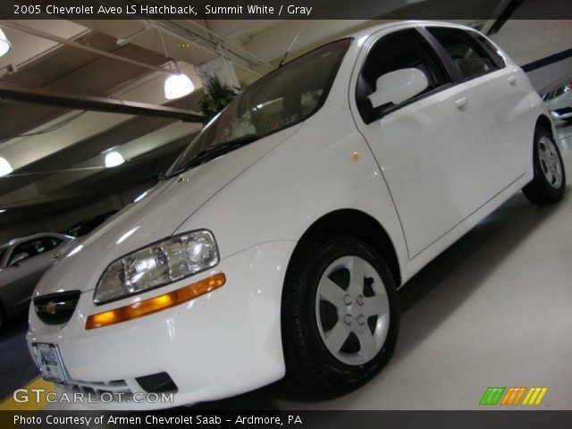 2005 Chevrolet Aveo LS Hatchback in Summit White